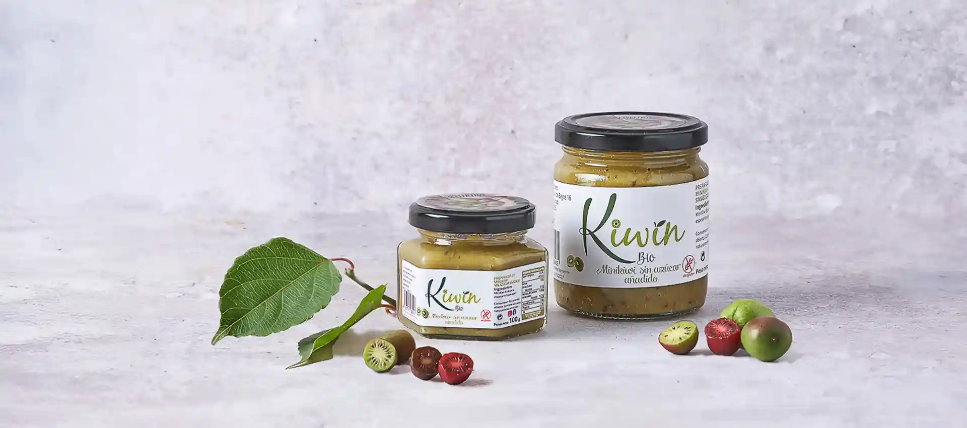 Mermelada artesana de mini kiwi. Detalles personalizados originales. Kiwin de Finca Terramor Asturias. Venta de productos ecológicos y mermeladas artesanales.